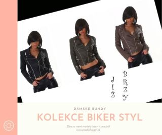 Již brzy na našem eshopu. Kvalitní dámské bundy. #motorkarskabunda #bikerstylejacket #damskabunda #kozenabunda